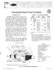 Carrier 58CH 7SI Gas Furnace Owners Manual page 1