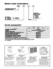 Carrier Owners Manual page 3