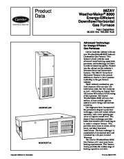 Carrier 58ZAV 7PD Gas Furnace Owners Manual page 1