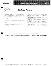 Carrier 58F 1GS Gas Furnace Owners Manual page 1