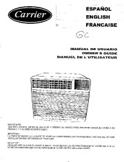 Carrier 73lga 1si Heat Air Conditioner Manual page 1