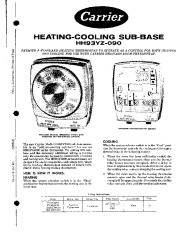Carrier Owners Manual page 1