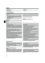 Mitsubishi Electric Owners Manual page 2