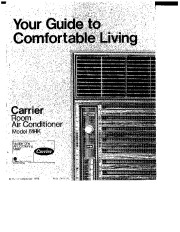 Carrier Owners Manual page 1