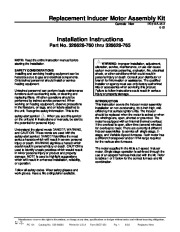 Carrier 58CT582SI Gas Furnace Owners Manual page 1