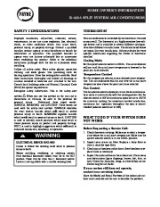 Carrier Pa3a Pa4a 01 Heat Air Conditioner Manual page 1