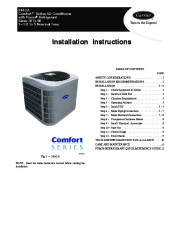 Carrier Owners Manual page 1