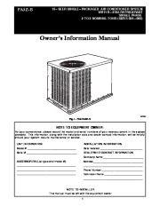 Carrier Owners Manual page 1