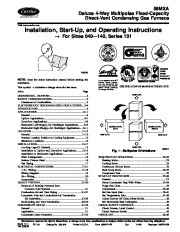 Carrier Owners Manual page 1