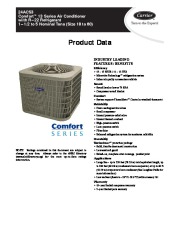 Carrier 24acs3 2pd Heat Air Conditioner Manual page 1