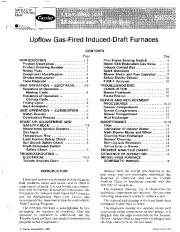 Carrier 58SS 1SO Gas Furnace Owners Manual page 1