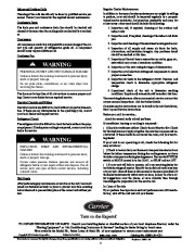 Carrier Owners Manual page 4