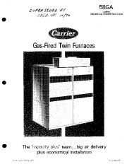 Carrier Owners Manual page 1