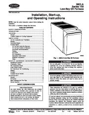 Carrier Owners Manual page 1