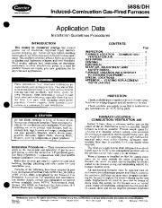 Carrier 58D 58S 2XA Gas Furnace Owners Manual page 1