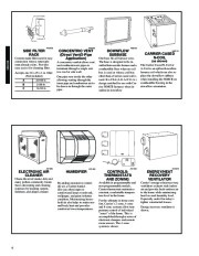 Carrier Owners Manual page 6