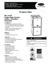 Carrier 58HDX 03PD Gas Furnace Owners Manual page 1