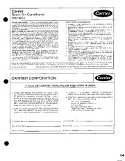 Carrier Owners Manual page 15