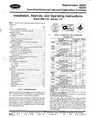 Carrier Owners Manual page 1