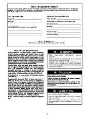 Carrier Owners Manual page 2