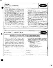 Carrier Owners Manual page 14