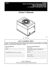 Carrier Owners Manual page 1