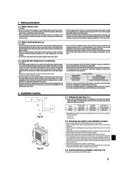 Mitsubishi Electric Owners Manual page 3