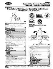 Carrier Owners Manual page 1