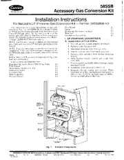 Carrier 58SSB 2SI Gas Furnace Owners Manual page 1