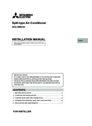 Mitsubishi Electric Owners Manual page 1