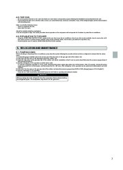 Mitsubishi Electric Owners Manual page 7