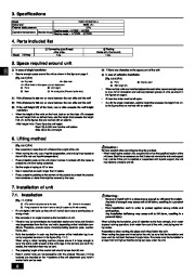 Mitsubishi Electric Owners Manual page 8