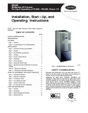 Carrier 58VMR 4SI Gas Furnace Owners Manual page 1