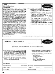 Carrier Owners Manual page 14