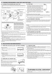 Mitsubishi Electric Owners Manual page 4