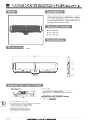 Mitsubishi Electric Owners Manual page 10