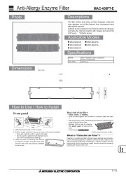 Mitsubishi Electric Owners Manual page 13