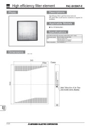 Mitsubishi Electric Owners Manual page 20