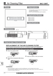 Mitsubishi Electric Owners Manual page 8