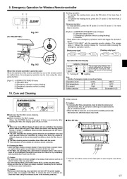 Mitsubishi Electric Owners Manual page 17