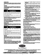 Carrier Owners Manual page 4