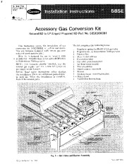 Carrier 58SE 10SI Gas Furnace Owners Manual page 1