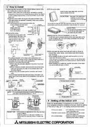 Mitsubishi Electric Owners Manual page 2