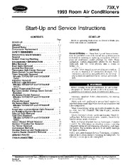 Carrier Owners Manual page 1