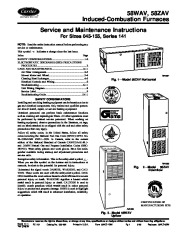 Carrier Owners Manual page 1