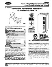 Carrier Owners Manual page 1