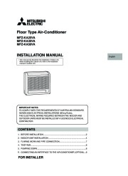 Mitsubishi Electric Owners Manual page 1