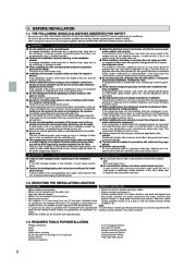 Mitsubishi Electric Owners Manual page 2