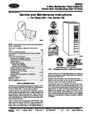 Carrier Owners Manual page 1