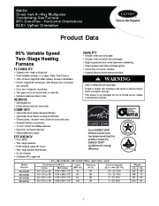 Carrier 58HDV 01PD Gas Furnace Owners Manual page 1